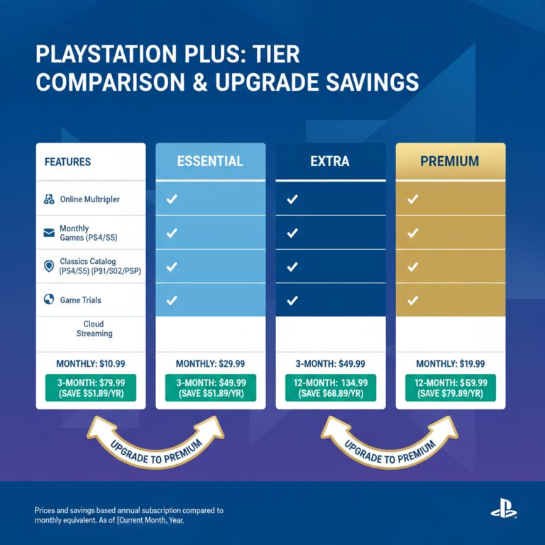 From Essential to Premium on the Cheap: Smart Upgrade Strategies for PlayStation Plus Subscribers