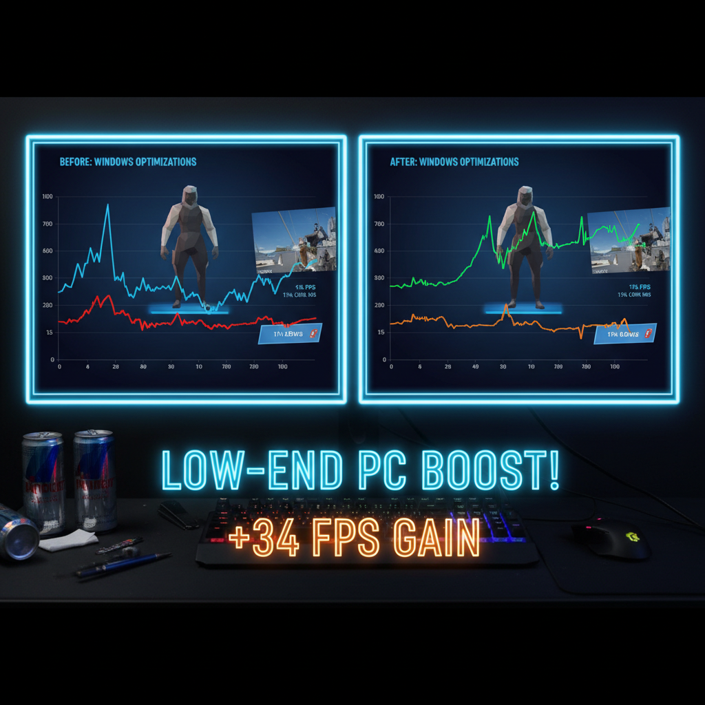 Stuck at 30 FPS on Your Old Gaming Rig? Unlock Smooth 60+ FPS Free with These Windows Tweaks!