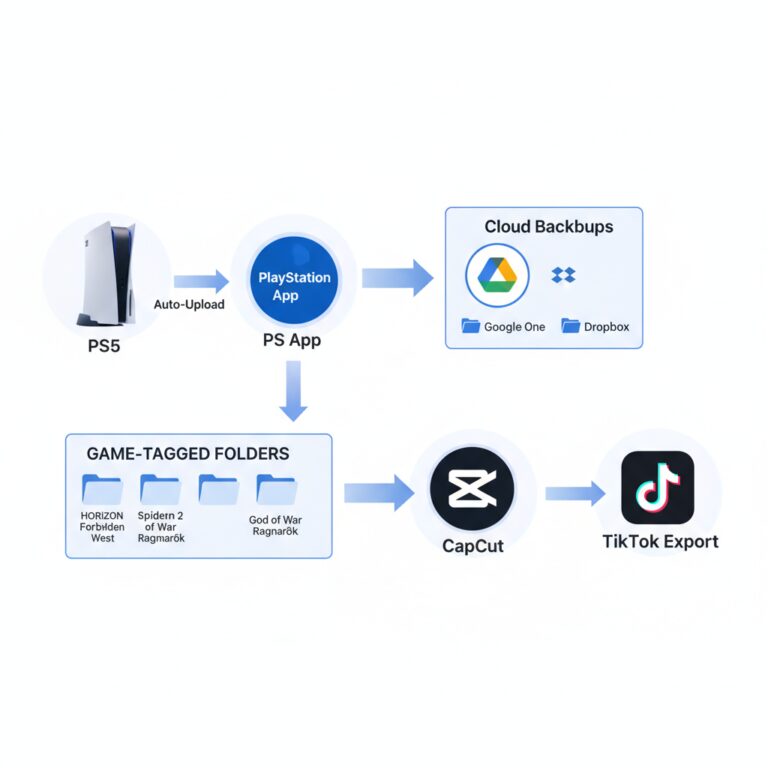 From Console to TikTok: A Creator’s Guide to Cloud‑Syncing PS5 Clips Straight to Your Phone