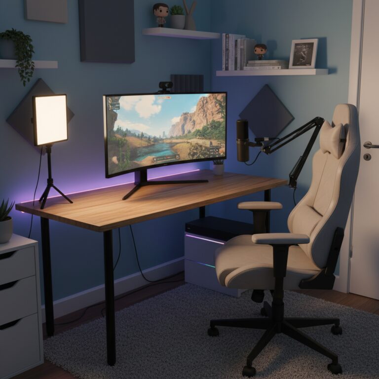 The 0 Glow-Up: A Beginner Streaming Rig That Looks Way More Expensive Than It Is