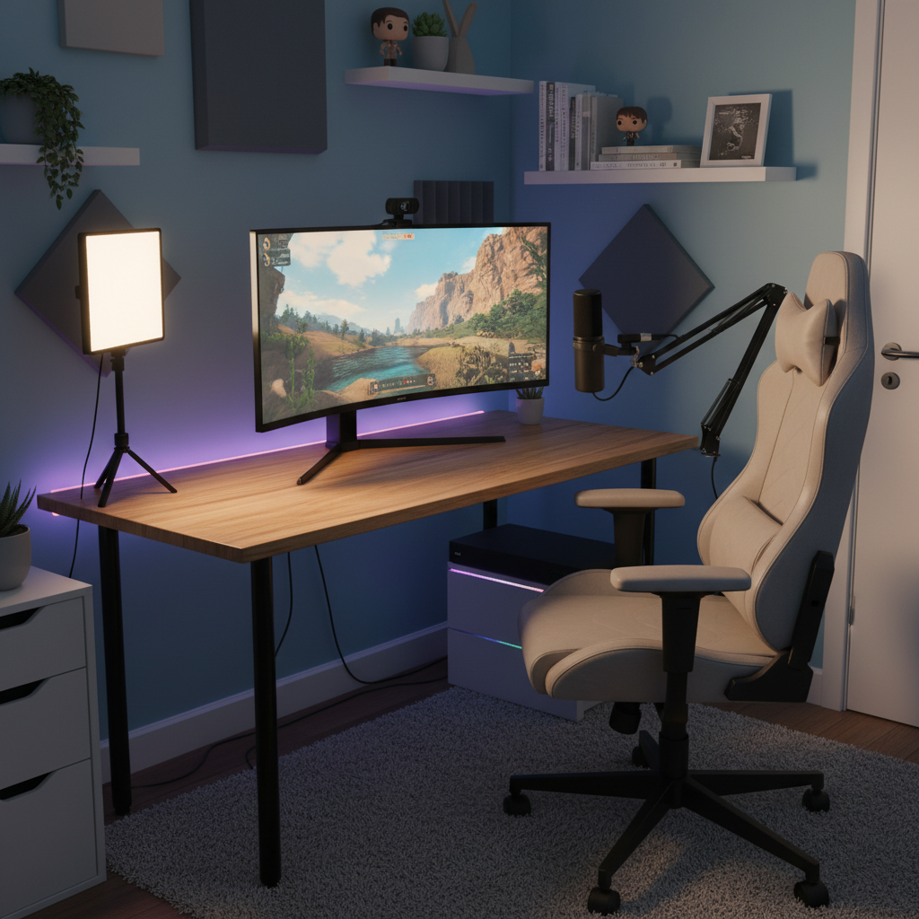 The 0 Glow-Up: A Beginner Streaming Rig That Looks Way More Expensive Than It Is