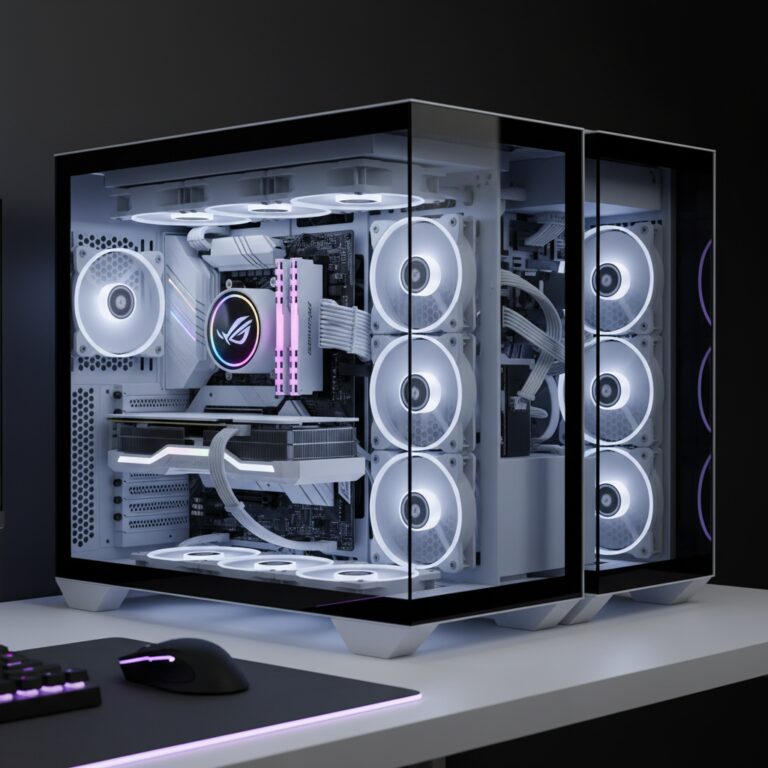 Cable‑Less Chaos: RGB Airflow Cases Built for Back‑Plug & BTF Motherboards