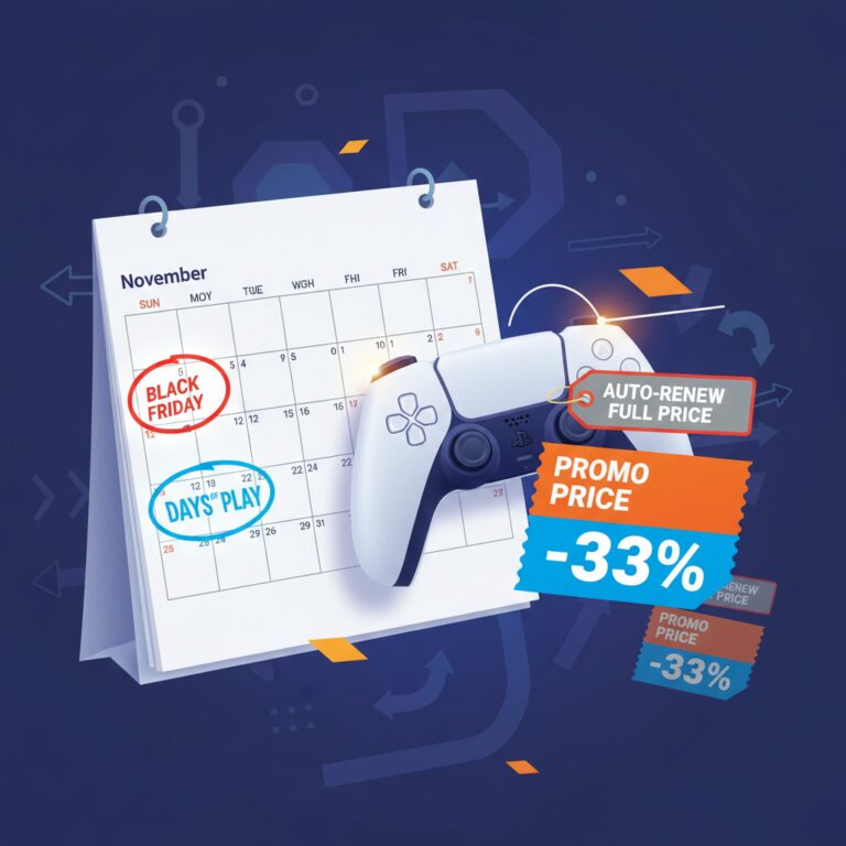 Stop Overpaying for PS Plus: How Auto‑Renew Quietly Kills Your Chance at the Best Deals