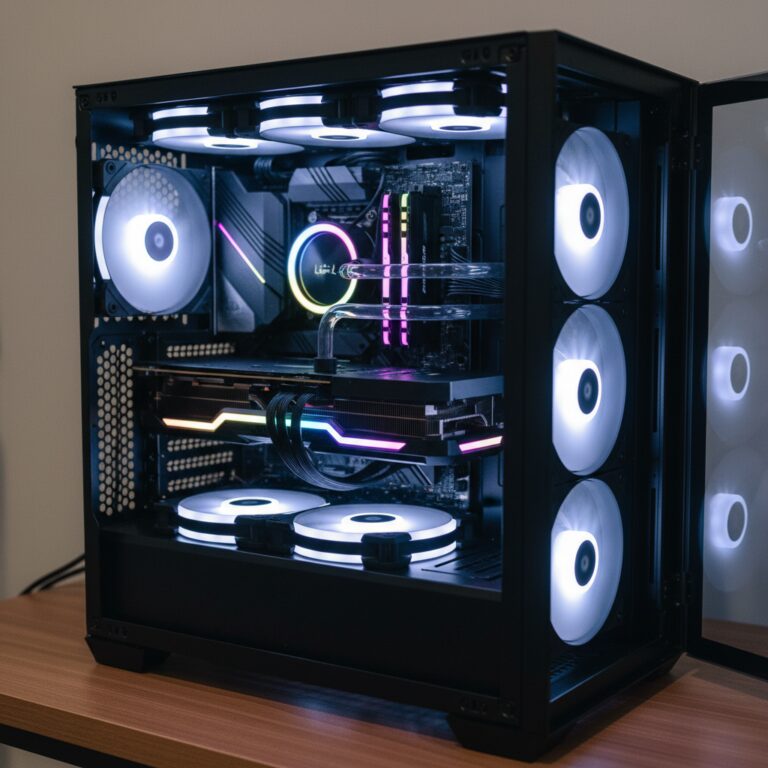 Flashy RGB Glow Without the Overheat: Top Sub-0 Cases Crushing 2025 Builds!