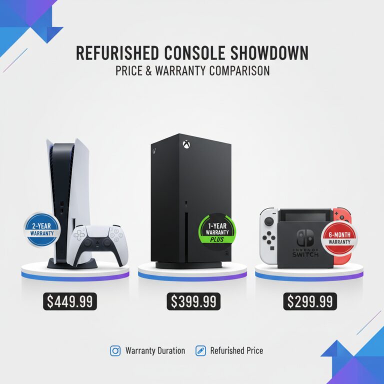 Don’t Get Burned by a Dud Console: Official vs Third-Party Refurbished Warranties That Actually Save Your Wallet in 2025